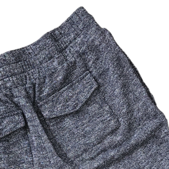 Forever 21 Mens Marled Gray Drawstring Activewear Shorts Zip Pockets Small. - Picture 5 of 7